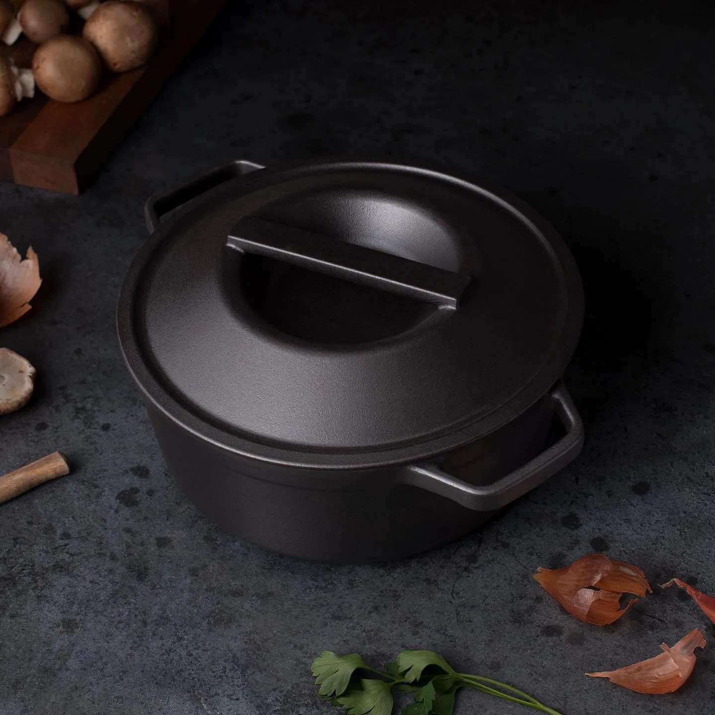 Burough Furnace cast iron and enameled dutch ovens