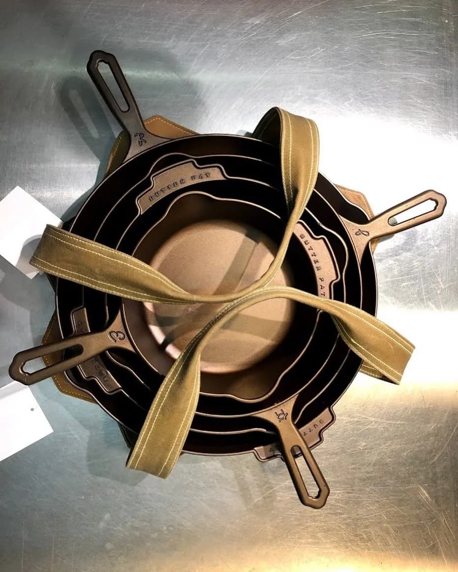 Butter Pat Cast Iron Pots and Pans