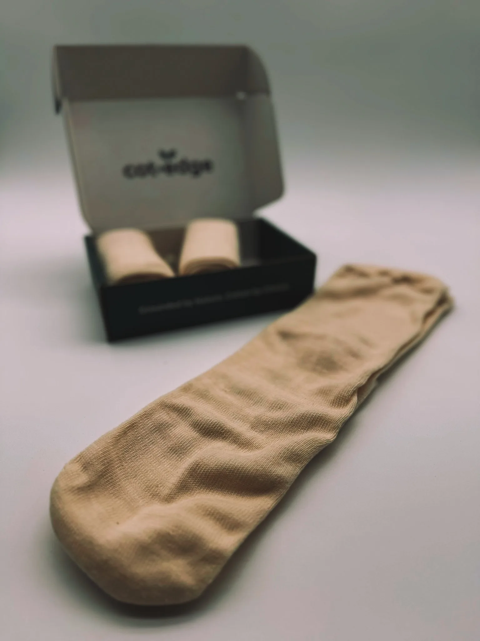 plastic free 100% cotton socks